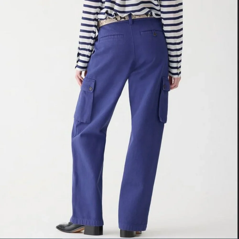 J. Crew Relaxed cargo pant in heavyweight twill 34